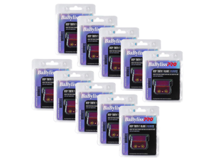 BaByliss Pro Replacement Titanium Deep Tooth T-Blade #FX707C2 - 10 Count