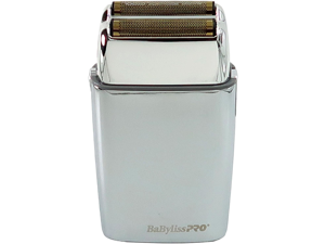 BaByliss PRO FOILFX02 Cordless Metal SILVER Double Foil Shaver FXFS2S-SILVER