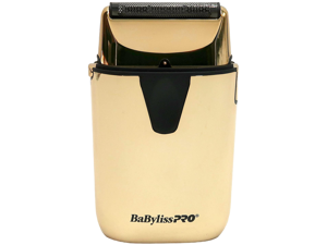 BaByliss Pro UVFOIL UV-Disinfecting Metal Single Foil Shaver - Gold #FXLFS1G