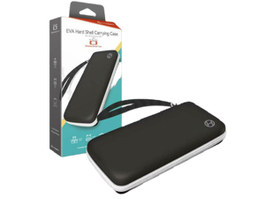 Hyperkin EVA Hard Shell Carrying Case for Nintendo Switch Lite - Black/White