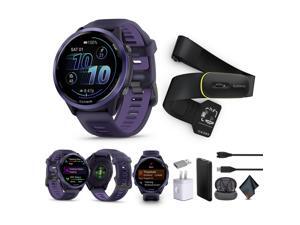 Garmin Forerunner 570 47MM, Indigo Aluminum with Translucent Imperial Purple/Indigo Band , Air Pro EarBuds Garmin Forerunner 570 47MM, Indigo Aluminum with Translucent Imperial Purple/Indigo Band , Air Pro EarBuds