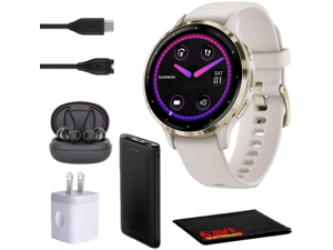 Garmin Venu 3S Advanced Fitness & Health Tracker Smart Watch - Ivory Case Garmin Venu 3S Advanced Fitness & Health Tracker Smart Watch - Ivory Case
