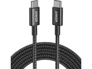 Anker USB C Cable 100W 10ft, New Nylon USB C to USB C Cable 2.0, Type C Charging Cable Fast Charge for MacBook Pro 2020, iPad Pro 2020, iPad Air 4, Galaxy S20, Pixel, Switch, LG, and More(Black) Anker USB C Cable 100W 10ft, New Nylon USB C to USB C Cable 2.0, Type C Charging Cable Fast Charge for MacBook Pro 2020, iPad Pro 2020, iPad Air 4, Galaxy S20, Pixel, Switch, LG, and More(Black)