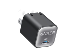 USB C GaN Charger 30W, Anker 511 Charger (Nano 3), PIQ 3.0 Foldable PPS Fast Charger for iPhone 15/15 Pro/14/14 Pro Max/13, Galaxy, iPad (Cable Not Included)-Phantom Black USB C GaN Charger 30W, Anker 511 Charger (Nano 3), PIQ 3.0 Foldable PPS Fast Charger for iPhone 15/15 Pro/14/14 Pro Max/13, Galaxy, iPad (Cable Not Included)-Phantom Black