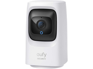 eufy 2K Smart Security Camera Indoor Camera Mini Cam WiFi Baby Monitor Pan&Tilt (Renewed)