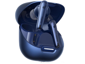 soundcore by Anker Liberty 4 NC Wireless Noise Cancelling Earbuds, 98.5% Noise Reduction, Adaptive Noise Cancelling to Ears and Environment, Hi-Res Sound, 50H Battery, Wireless Charging, Bluetooth 5.3