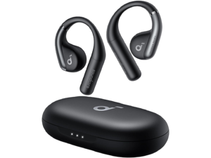 Soundcore by Anker, AeroFit Open-Ear Headphones, Ultra Comfort, Snug Fit, Ergonomic Ear Hook, Balanced Sound, IPX7 Waterproof, 42H Playtime, Bluetooth 5.3, App Control, Clear Calls, Wireless Earbuds