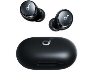  Soundcore by Anker Space A40 Auto-Adjustable Active Noise Cancelling Wireless Earbuds, Reduce Noise by Up to 98%, 50H Playtime, Hi-Res Sound, App Customization, Wireless Charge (Renewed)
