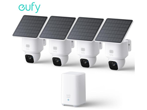 eufy Security SoloCam E30, 2 Pack, Security Cameras Wireless Outdoor, Solar Camera Outdoor Wireless, 360° Pan, AI Tracking, 2K Clarity, No Monthly Fee, Supports Only 2.4GHz 4 Pack+Homebase 2 eufy Security SoloCam E30, 2 Pack, Security Cameras Wireless Outdoor, Solar Camera Outdoor Wireless, 360° Pan, AI Tracking, 2K Clarity, No Monthly Fee, Supports Only 2.4GHz 4 Pack+Homebase 2