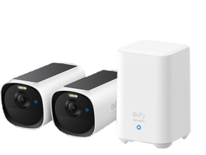 eufy Security eufyCam E40 2-Cam Kit (HomeBase 2), Outdoor Wireless Solar Security Camera, 2K Resolution with Integrated Solar Panel, MaxColor Night Vision, Local Storage, No Monthly Fee eufy Security eufyCam E40 2-Cam Kit (HomeBase 2), Outdoor Wireless Solar Security Camera, 2K Resolution with Integrated Solar Panel, MaxColor Night Vision, Local Storage, No Monthly Fee