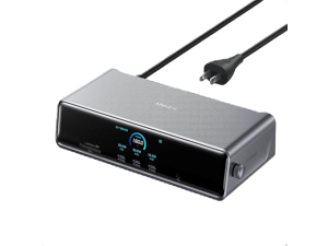 Anker Prime Docking Station (DL7400), 14-Port Triple Display with DisplayLink, 140W Max, Smart Display, Triple 4K 60Hz, Cooling Fan, for macOS and Windows (The Latest DisplayLink Driver Required) Anker Prime Docking Station (DL7400), 14-Port Triple Display with DisplayLink, 140W Max, Smart Display, Triple 4K 60Hz, Cooling Fan, for macOS and Windows (The Latest DisplayLink Driver Required)