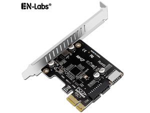 EN-Labs PCIe to USB 3.2 5Gbps Type-E A Key & USB 3.0 20Pin Motherboard Header Expansion Card for Front Panel ,PCIe Express to USB Internal Connector 20 Pin Adapter EN-Labs PCIe to USB 3.2 5Gbps Type-E A Key & USB 3.0 20Pin Motherboard Header Expansion Card for Front Panel ,PCIe Express to USB Internal Connector 20 Pin Adapter
