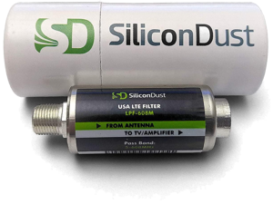 SiliconDust LPF-608M LTE Filter for TV Antennas USA 2020 Standard 600/608/618MHz