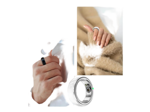 Ceramic Smart Ring VWAR 02A Health Fitness Tracker with Charging IPX8 Waterproof SpO2 Blood Pressure Heart Rate Sleep Steps Ceramic Smart Ring VWAR 02A Health Fitness Tracker with Charging IPX8 Waterproof SpO2 Blood Pressure Heart Rate Sleep Steps