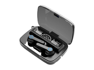 M19 Bluetooth 5.1 TWS Digital Display Wireless Bluetooth Earphone with Charging Box, Support Touch & Siri & Battery Display (Black) M19 Bluetooth 5.1 TWS Digital Display Wireless Bluetooth Earphone with Charging Box, Support Touch & Siri & Battery Display (Black)