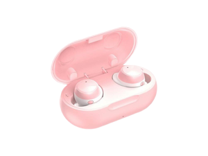 TWS-22 Bluetooth 5.0 In-Ear Sports Waterproof Noise Cancelling Touch Control Mini Headphones (Pink) TWS-22 Bluetooth 5.0 In-Ear Sports Waterproof Noise Cancelling Touch Control Mini Headphones (Pink)