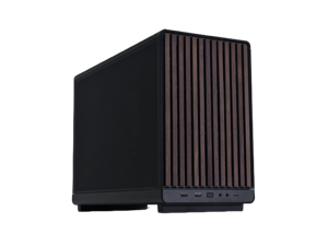 LIAN LI A3- mATX-WD Black Wood front panel  SPCC M-ATX / ITX Computer Case ------ A3- mATX-WD Black