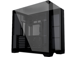 LIAN LI O11 vision compact black  color Aluminum / Steel / Tempered Glass ATX Mid Tower computer Case ----O11VPX