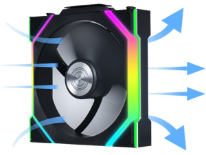 Lian Li UNI Fan SL Wireless 120mm ARGB Fan - Single Pack - 2.4 GHz Wireless Signal for RGB & Fan Control - Daisy-Chain Design - Controller NOT Included & Required - Black (12SL1W1B) Lian Li UNI Fan SL Wireless 120mm ARGB Fan - Single Pack - 2.4 GHz Wireless Signal for RGB & Fan Control - Daisy-Chain Design - Controller NOT Included & Required - Black (12SL1W1B)