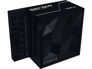 Lian Li EDGE750W Fully Modular Low-Noise ATX Power Supply - ATX 3.1 & PCIE 5.1 Compliant - Cybenetics Gold Efficiency - 12V-2x6 Cable - L-Shape Design - Without USB/Fan Hub - Black (EG0750G.B) Lian Li EDGE750W Fully Modular Low-Noise ATX Power Supply - ATX 3.1 & PCIE 5.1 Compliant - Cybenetics Gold Efficiency - 12V-2x6 Cable - L-Shape Design - Without USB/Fan Hub - Black (EG0750G.B)
