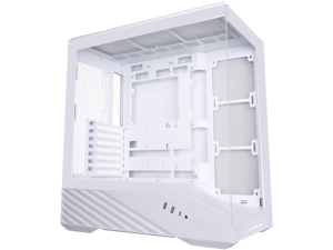 Lian Li V100 ATX Mid-Tower PC Case, LED RGB Strip, Display Platform Design with Tempered Glass, Support 420mm GPUs, 360mm Radiator, Side I/O & Optimized Airflow, Dust Filiter - White (V100W) Lian Li V100 ATX Mid-Tower PC Case, LED RGB Strip, Display Platform Design with Tempered Glass, Support 420mm GPUs, 360mm Radiator, Side I/O & Optimized Airflow, Dust Filiter - White (V100W)