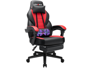 Vitesse Video Game Chairs with footrest,Gamer Chair for Adults,Big and Tall Chair, 400lb Capacity,Gaming Chairs for Teens,Racing Style Computer Chair with Headrest and Lumbar Support