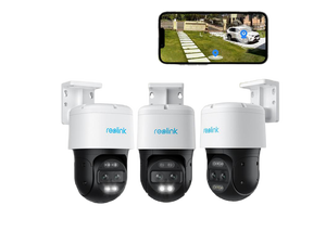 Reolink 3PcsTrackmix PoE 8MP Dual-Lens PTZ Camera with Motion Tracking, Wide-Angle & Telephoto Lenses Reolink 3PcsTrackmix PoE 8MP Dual-Lens PTZ Camera with Motion Tracking, Wide-Angle & Telephoto Lenses
