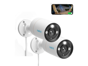 Reolink RLC-1212A 12MP 6K PoE Bullet Security Camera with Powerful Spotlight, Smart Person/Vehicle Detect, 2-way Audio 2 Cameras Reolink RLC-1212A 12MP 6K PoE Bullet Security Camera with Powerful Spotlight, Smart Person/Vehicle Detect, 2-way Audio 2 Cameras