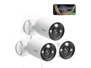 Reolink RLC-1212A 12MP PoE Bullet Security Camera with Powerful Spotlight, Smart Person/Vehicle Detect, 2-way Audio 3 Cameras Reolink RLC-1212A 12MP PoE Bullet Security Camera with Powerful Spotlight, Smart Person/Vehicle Detect, 2-way Audio 3 Cameras