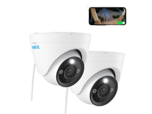 REOLINK 12MP 6K RLC-1224A PoE Dome Camera Outdoor, 93° Wide Angle,700lm Color Night Vision, Human/Vehicle/Pet Detection, Two Way Talk, Up to 256GB microSD Card, 2 Pack REOLINK 12MP 6K RLC-1224A PoE Dome Camera Outdoor, 93° Wide Angle,700lm Color Night Vision, Human/Vehicle/Pet Detection, Two Way Talk, Up to 256GB microSD Card, 2 Pack