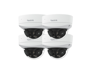 Reolink Duo 3V PoE 8K 16MP 180° Dual-Lens PoE IP Camera, IK10 Vandal-Proof, Person/Vehicle/Animal Detection, Spotlight Color Night Vision, IP67 Weatherproof 4 Cameras Reolink Duo 3V PoE 8K 16MP 180° Dual-Lens PoE IP Camera, IK10 Vandal-Proof, Person/Vehicle/Animal Detection, Spotlight Color Night Vision, IP67 Weatherproof 4 Cameras