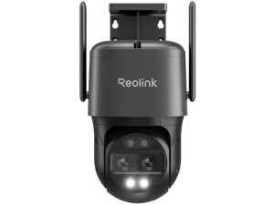 REOLINK TrackMix WiFi Gray 4K 8MP Wired WiFi Outdoor Security Camera, Dual Lens, 360 PTZ Camera With Auto Tracking, 2.4/5GHz Wi-Fi, Color Night Vision, AI Detection, 6X Hybrid Zoom REOLINK TrackMix WiFi Gray 4K 8MP Wired WiFi Outdoor Security Camera, Dual Lens, 360 PTZ Camera With Auto Tracking, 2.4/5GHz Wi-Fi, Color Night Vision, AI Detection, 6X Hybrid Zoom