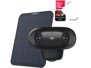 Reolink Argus 4 Pro with With 6W White Solar Panel 4K Battery Camera ColorX Night Vision, 180° Blindspot-Free View, Outdoor Camera with Dual-Band Wi-Fi 6, Smart AI Detection, Home Hub Compatible Black Reolink Argus 4 Pro with With 6W White Solar Panel 4K Battery Camera ColorX Night Vision, 180° Blindspot-Free View, Outdoor Camera with Dual-Band Wi-Fi 6, Smart AI Detection, Home Hub Compatible Black