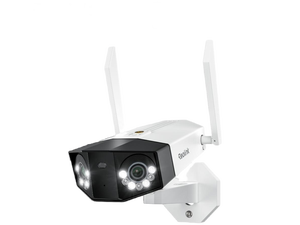 Reolink Duo 3 WiFi 16MP Wi-Fi 6 Outdoor Security Camera, 180° Panorama View, Motion Track, Color Night Vision, IP67, 2.4/5GHz WiFi 6, Smart Detection, Up to 512GB Storage, Two-Way Audio Reolink Duo 3 WiFi 16MP Wi-Fi 6 Outdoor Security Camera, 180° Panorama View, Motion Track, Color Night Vision, IP67, 2.4/5GHz WiFi 6, Smart Detection, Up to 512GB Storage, Two-Way Audio