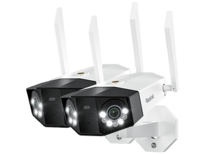 Reolink Duo 3 WiFi 2-Pack 16MP Wi-Fi 6 Outdoor Security Camera, 180° Panorama View, Motion Track, Color Night Vision, IP67, 2.4/5GHz WiFi 6, Smart Detection, Up to 512GB Storage, Two-Way Audio Reolink Duo 3 WiFi 2-Pack 16MP Wi-Fi 6 Outdoor Security Camera, 180° Panorama View, Motion Track, Color Night Vision, IP67, 2.4/5GHz WiFi 6, Smart Detection, Up to 512GB Storage, Two-Way Audio