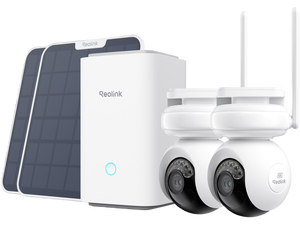 Reolink Home Hub with Altas PT Ultra, Continuous Recording Battery Camera, 4K UHD, 20000mAh Battery, Up to 512GB microSD card, Home Hub with Altas PT Ultra + Solar Panel 2 2-Pack Reolink Home Hub with Altas PT Ultra, Continuous Recording Battery Camera, 4K UHD, 20000mAh Battery, Up to 512GB microSD card, Home Hub with Altas PT Ultra + Solar Panel 2 2-Pack