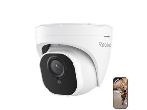 Reolink 5MP Outdoor PoE Security IP Camera Smart Human/Vehicle Detection Audio Work with Google Assistant Dome Camera RLC-520A Reolink 5MP Outdoor PoE Security IP Camera Smart Human/Vehicle Detection Audio Work with Google Assistant Dome Camera RLC-520A