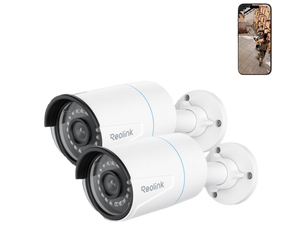 Reolink RLC-510A 2PACK, Outdoor Security Cameras, Home Security Camera System for 5MP PoE IP Surveillance, Smart Human/Vehicle Detection, Work with Smart Home, Time-Lapse, Up to 256GB SD Card Reolink RLC-510A 2PACK, Outdoor Security Cameras, Home Security Camera System for 5MP PoE IP Surveillance, Smart Human/Vehicle Detection, Work with Smart Home, Time-Lapse, Up to 256GB SD Card