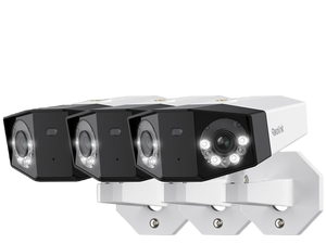 REOLINK Duo 2 PoE-3 Pack 4K PoE Security Camera System, IP Outdoor Camera in 180° FoV by Dual-Lens, Human/Vehicle/Pet Detection, Color Night Vision, Two Way Talk, Up to 256GB Micro SD Card REOLINK Duo 2 PoE-3 Pack 4K PoE Security Camera System, IP Outdoor Camera in 180° FoV by Dual-Lens, Human/Vehicle/Pet Detection, Color Night Vision, Two Way Talk, Up to 256GB Micro SD Card