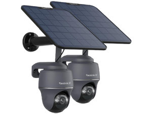 Reolink 2pcs Gray Go PT Ultra With Black Solar Panel 2 4K 8MP Wireless 4G LTE PT Battery Camera with Color Night Vision, No WiFi Solar Powered, 360° Pan & Tilt Reolink 2pcs Gray Go PT Ultra With Black Solar Panel 2 4K 8MP Wireless 4G LTE PT Battery Camera with Color Night Vision, No WiFi Solar Powered, 360° Pan & Tilt