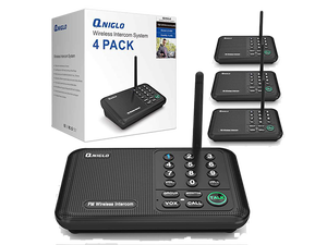 Intercoms Wireless Intercom System for Home Long Range House Intercom System for Office Two Way Wireless Intercom Systems for Business 4WayIntercoms Intercoms Wireless Intercom System for Home Long Range House Intercom System for Office Two Way Wireless Intercom Systems for Business 4WayIntercoms
