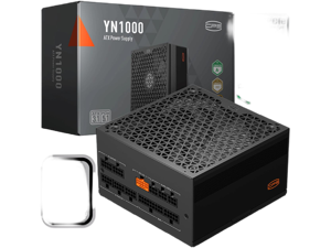 PCCOOLER CPS YN1000 Fully Modular Power Supply, 80 PLUS Gold 1000W PSU, 12V-2x6 Cable, ATX 3.1 & PCIe 5.1 Ready, 105°C Rated Japanese Capacitors, ECO Mode, 135mm FDB Fan, 10 Years Warranty