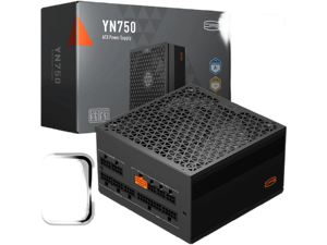 PCCOOLER CPS YN750 Fully Modular Power Supply, 80 PLUS Gold 750W PSU, 12V-2x6 Cable ATX 3.1 & PCIe 5.1 Ready, 105°C Rated Japanese Capacitors, ECO Mode, 135mm FDB Fan, 10 Years Warranty