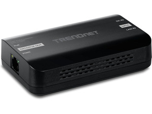 TRENDnet 10G PoE+ Injector, TPE-315GI, Convert Non-PoE Port to a PoE+ Port, PoE (15.4W) or PoE+ (30W), 10GBASE-T Compliant, Up to 100m (328 ft.), Black TRENDnet 10G PoE+ Injector, TPE-315GI, Convert Non-PoE Port to a PoE+ Port, PoE (15.4W) or PoE+ (30W), 10GBASE-T Compliant, Up to 100m (328 ft.), Black