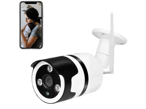 Outdoor Security Camera 1080P WiFi Camera Outdoor Surveillance Wireless IP Camera 2.4GHz Onvif IR Night Vision Motion Detection Two-Way Audio IP66 Waterproof Cloud Storage Outdoor Security Camera 1080P WiFi Camera Outdoor Surveillance Wireless IP Camera 2.4GHz Onvif IR Night Vision Motion Detection Two-Way Audio IP66 Waterproof Cloud Storage