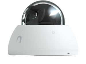 Ubiquiti - AI Dome, 4K PoE dome camera w/ enhanced AI capabilities and long-range IR night vision, white (UVC-AI-Dome-W)