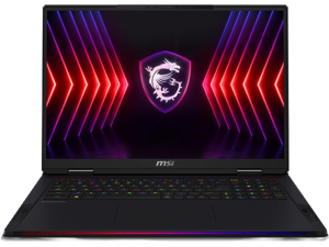 MSI Raider 18 HX Gaming Laptop Intel Core i9-14900HX NVIDIA GeForce RTX 4080 32GB RAM 1TB SSD 18.0" QHD+ Windows 11 Home (A14VHG-251US) MSI Raider 18 HX Gaming Laptop Intel Core i9-14900HX NVIDIA GeForce RTX 4080 32GB RAM 1TB SSD 18.0" QHD+ Windows 11 Home (A14VHG-251US)