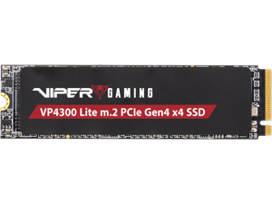 Patriot Viper VP4300 Lite M.2 PCIe Gen 4 x4 2TB SSD, Solid State Drive - VP4300L2TBM28H Up to 7,400MB/s