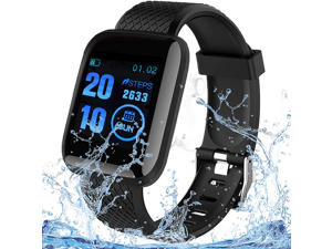 Fitness Tracker, IP67 Waterproof 1.3" Touch Screen Heart Rate Monitor Watch Kids Activity Trackers Smart Watch for Women Men Boy Girl Sleep Monitor Step Counter Calorie Counter for Android iOS Fitness Tracker, IP67 Waterproof 1.3" Touch Screen Heart Rate Monitor Watch Kids Activity Trackers Smart Watch for Women Men Boy Girl Sleep Monitor Step Counter Calorie Counter for Android iOS