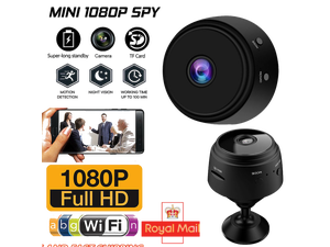 Mini Spy Camera 1080P Hidden Camera | Portable Small HD Nanny Cam with Night Vision and Motion Detection | Perfect Indoor Covert Security Camera for Home and Office | Hidden Spy Cam | Built-in Battery Mini Spy Camera 1080P Hidden Camera | Portable Small HD Nanny Cam with Night Vision and Motion Detection | Perfect Indoor Covert Security Camera for Home and Office | Hidden Spy Cam | Built-in Battery